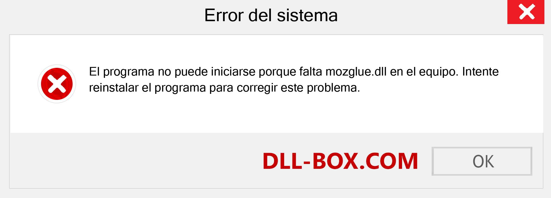 ¿Falta el archivo mozglue.dll ?. Descargar para Windows 7, 8, 10 - Corregir mozglue dll Missing Error en Windows, fotos, imágenes